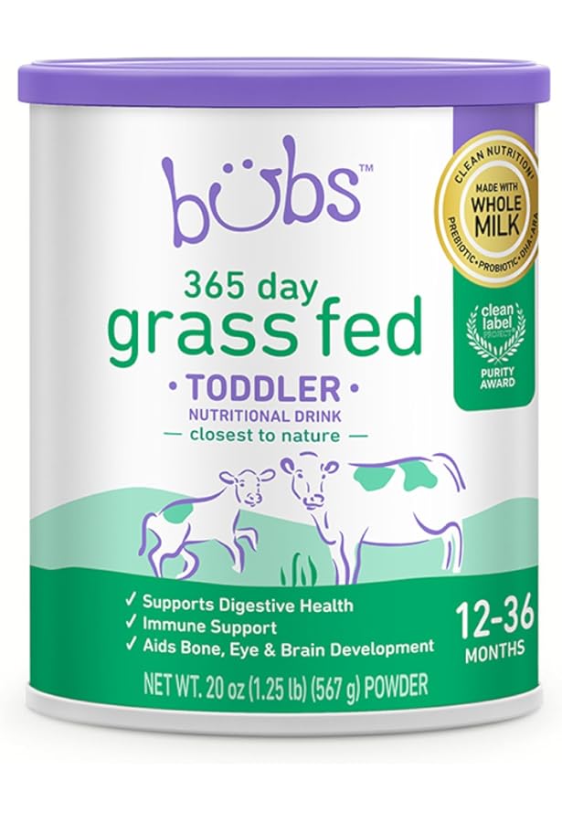 Amazon.com: Bubs Goat Toddler Nutritional Drink, Non-GMO Whole
